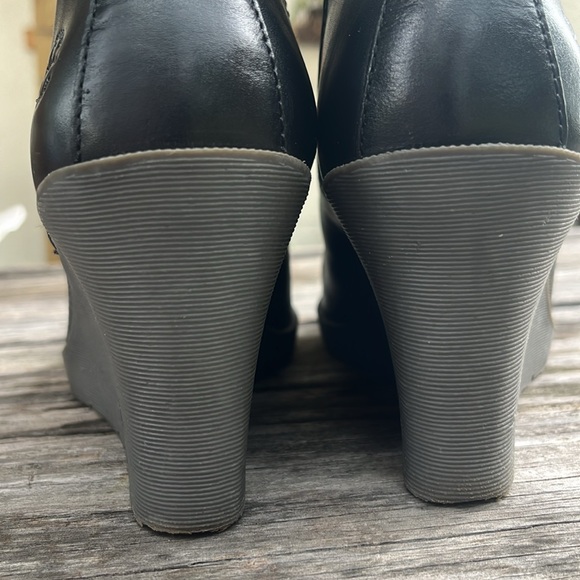 Dr Martens Nettie, Black Wedge Shoes, Size 6. - Picture 6 of 11